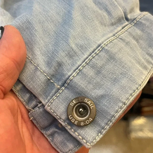 Ralph Lauren Polo Jeans Co. Light Blue Denim Jacket - Picture 6 of 6
